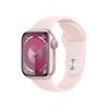 Apple Watch Series 9 | 41mm | Aluminium Case Roze | Roze sportbandje M/L | GPS | WiFi