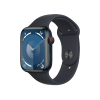 Apple Watch Series 9 | 45mm | Aluminium Case Middernacht | Middernacht sportbandje M/L | GPS | WiFi + 4G