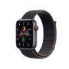Apple Watch Series SE | 44mm | Aluminium Case Spacegrijs | Charcoal sport loop | GPS | WiFi + 4G