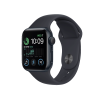 Apple Watch Series SE 2022 | 44mm | Aluminium Case Middernacht Blauw | Middernacht Blauw sportbandje | GPS | WiFi