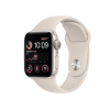 Apple Watch Series SE 2022 | 40mm | Aluminium Case Sterrenlicht Wit | Sterrenlicht Wit sportbandje | GPS | WiFi