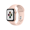 Apple Watch Series SE | 40mm | Aluminium Case Goud | Roze sportbandje | GPS | WiFi