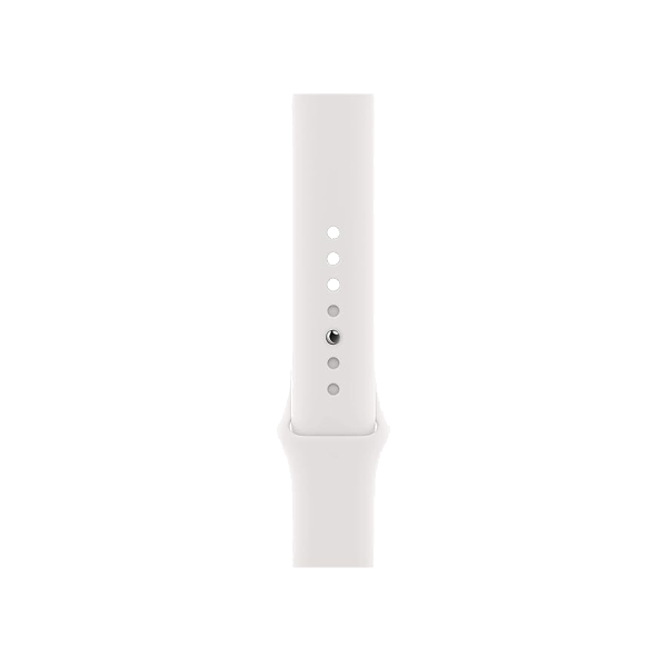 Apple Watch Series SE | 44mm | Aluminium Case Spacegrijs | Wit sportbandje | GPS | WiFi