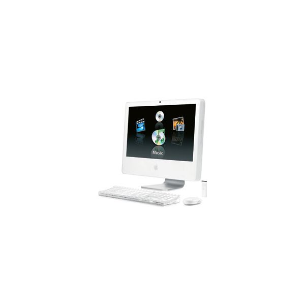 iMac 24-inch Core 2 Duo 2.33 GHz 250 GB HDD 1 GB RAM Zilver (Late 2006   24")