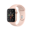 Apple Watch Series 5 | 40mm | Aluminium Case Goud | Roze sportbandje | GPS | WiFi + 4G