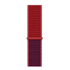 Apple Watch 42/44 mm Nylon Sport Loop Horlogeband Rood