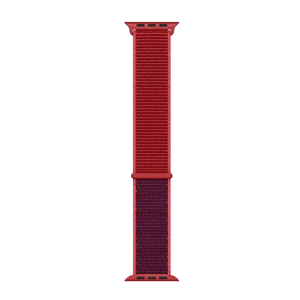 Apple Watch 38/40 mm Nylon Sport Loop Horlogeband Rood