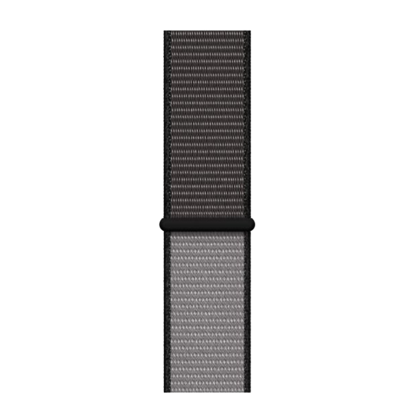 Apple Watch 42/44 mm Nylon Sport Loop Horlogeband Grijs 