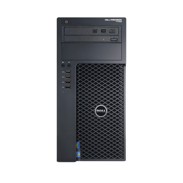 Dell Precision T1700 MT | 1e generatie E3 | 256GB SSD | 8GB RAM | NVIDIA Quadro K600 | DVD
