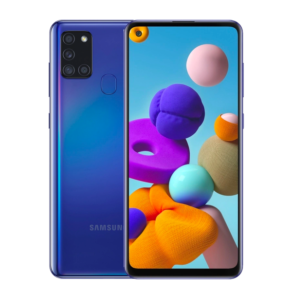 Samsung Galaxy A21S 64GB Blauw