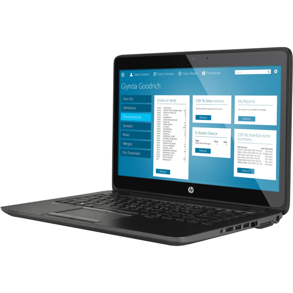 HP ZBook 14 G2 | 14 inch FHD | 5e generatie i7 | 512GB SSD | 16GB RAM | AMD FirePro M4150 | QWERTY/AZERTY