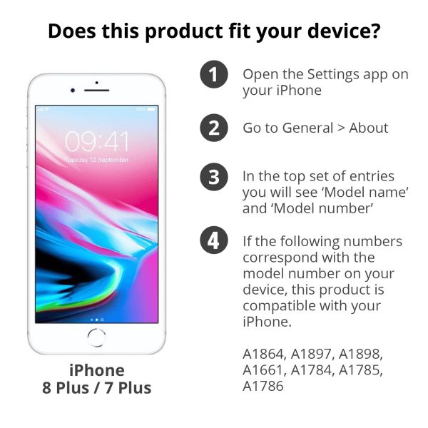 Accezz Xtreme Impact Backcover iPhone 8 Plus / 7 Plus