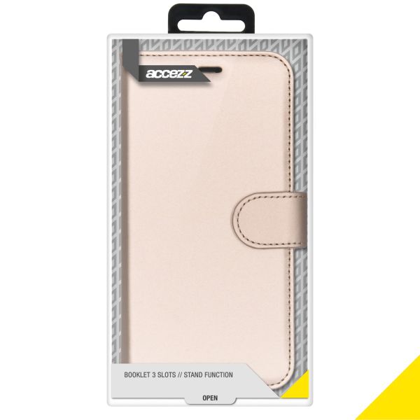 Accezz Wallet Softcase Bookcase iPhone 11 - Goud / Gold
