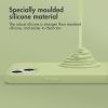 Accezz Liquid Silicone Backcover iPhone 11 - Groen / Grün  / Green