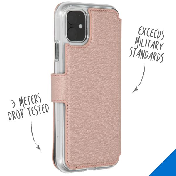 Xtreme Wallet Booktype iPhone 11 - Rosé Goud - Rosé Goud / Rosé Gold