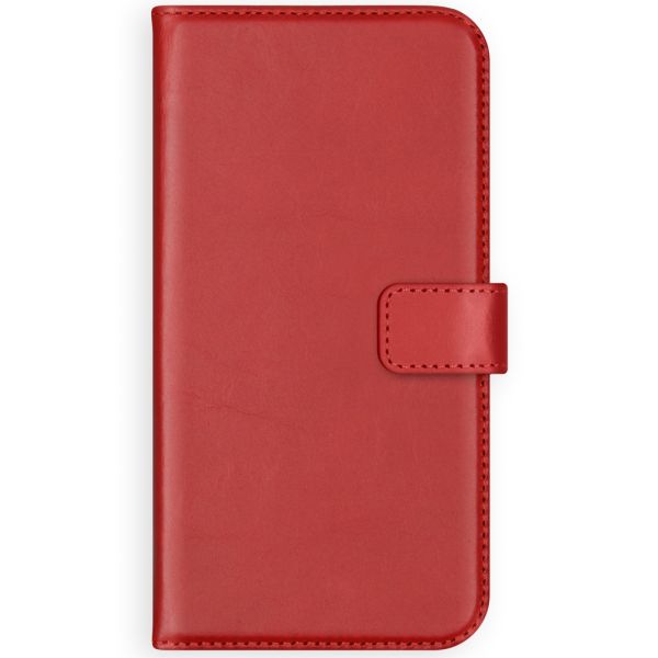 Selencia Echt Lederen Bookcase iPhone 11 Pro - Rood / Rot / Red