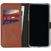 Selencia Echt Lederen Bookcase iPhone 11 Pro - Lichtbruin / Hellbraun  / Light Brown