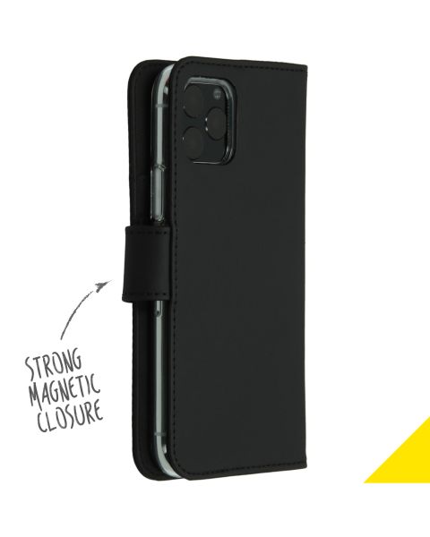 Accezz Wallet Softcase Bookcase iPhone 11 Pro - Zwart / Schwarz / Black