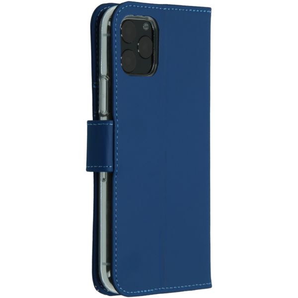 Accezz Wallet Softcase Bookcase iPhone 11 Pro - Blauw / Blau / Blue