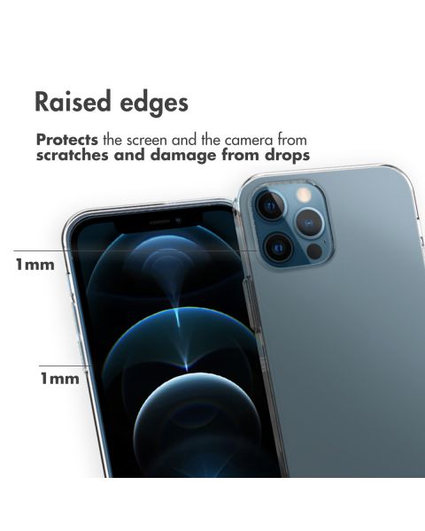 Accezz Clear Backcover iPhone 12 (Pro) - Transparant / Transparent