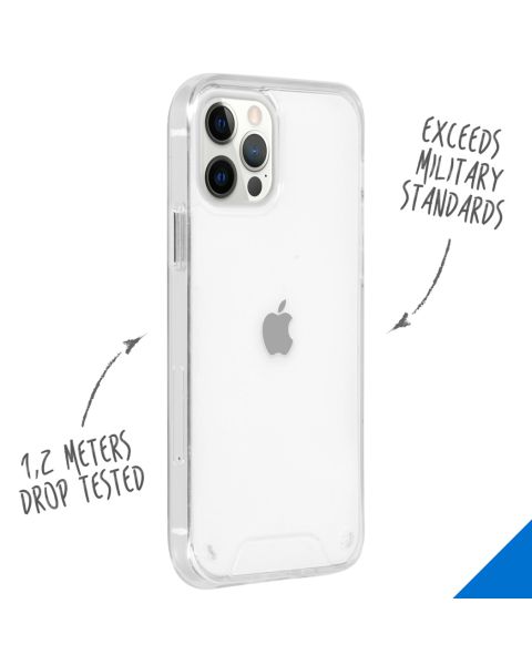 Accezz Xtreme Impact Backcover iPhone 12 (Pro) - Transparant / Transparent