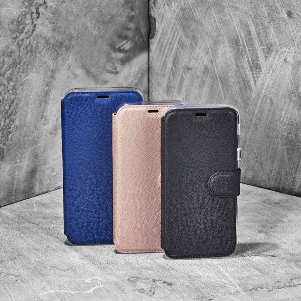 Xtreme Wallet Booktype iPhone Xr - Blauw / Blue