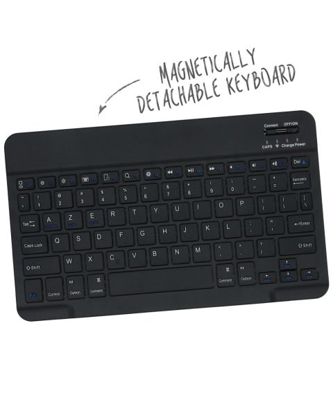 Accezz QWERTZ Bluetooth Keyboard Bookcase iPad (2018/2017) /Air (2013) / Air 2