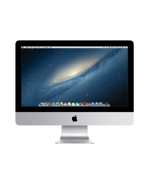 iMac 21-inch | Core i5 2.7 GHz | 1 TB HDD | 8 GB RAM | Zilver (Late 2012)