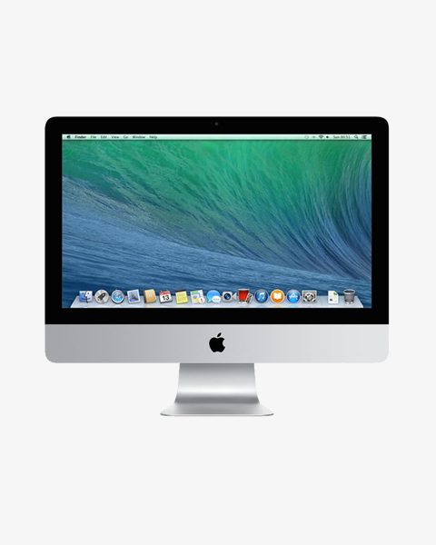 iMac 21-inch | Core i5 2.7 GHz | 1 TB HDD | 8 GB RAM | Zilver (Late 2013)
