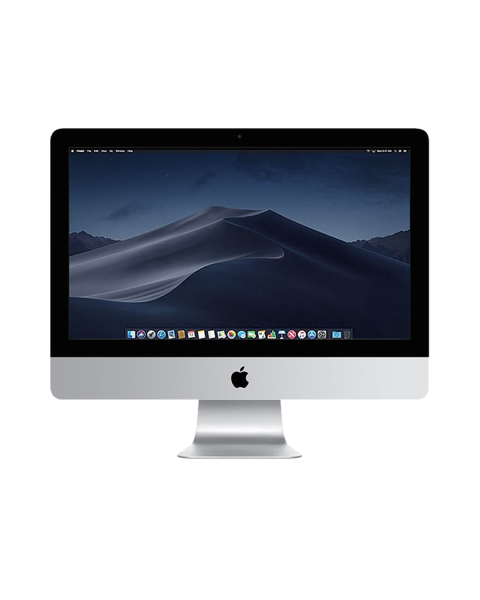 iMac 21-inch | Core i3 3.6 GHz | 256 GB SSD | 16 GB RAM | Zilver (4K, Retina, 21.5 Inch, 2019)