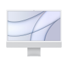 iMac 24-inch | Apple M1 8-core | 256 GB SSD | 8 GB RAM | 4 Ports | 8-core GPU | Zilver (Retina, 2021)