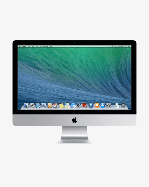 iMac 27-inch | Core i5 3.2 GHz | 1 TB HDD | 8 GB RAM | Zilver (Late 2013)