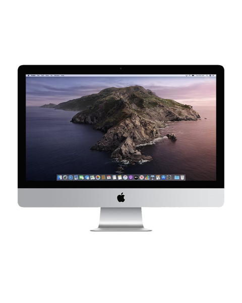 iMac 27-inch | Core i5 3.3 GHz | 512 GB SSD | 8 GB RAM | Zilver (5K, 27 Inch, 2020)