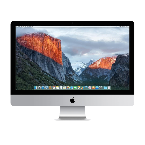 iMac 27-inch | Core i5 3.2 GHz | 1 TB Fusion | 16 GB RAM | Zilver (5K, Retina, Late 2015)