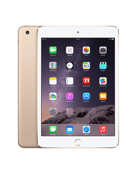 iPad mini 3 16GB WiFi + 4G Goud