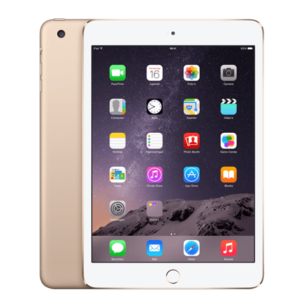 iPad mini 3 128GB WiFi Goud