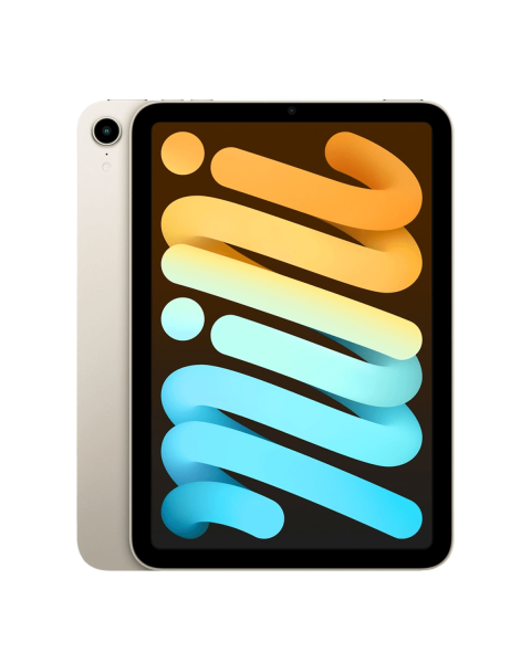 iPad mini 6 64GB WiFi + 5G Sterrenlicht Wit