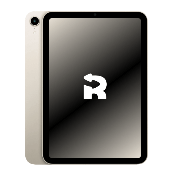 iPad mini 6 256GB WiFi + 5G Sterrenlicht Wit | Exclusief kabel en lader