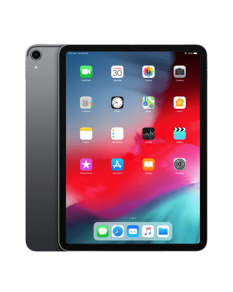 Refurbished iPad Pro 11-inch 64GB WiFi Spacegrijs (2018) | Exclusief kabel en lader