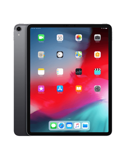 Refurbished iPad Pro 12.9 256GB WiFi Spacegrijs (2018) | Exclusief kabel en lader