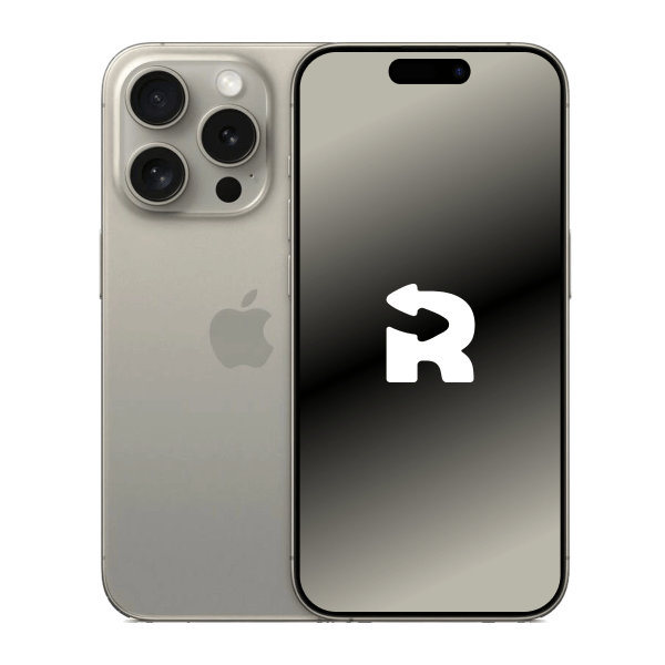 iPhone 15 Pro 128GB Zwart Titanium