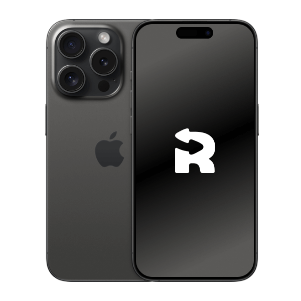 iPhone 15 Pro 128GB Zwart Titanium