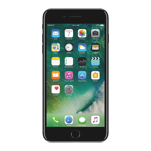 Refurbished iPhone 7 plus 128GB gitzwart