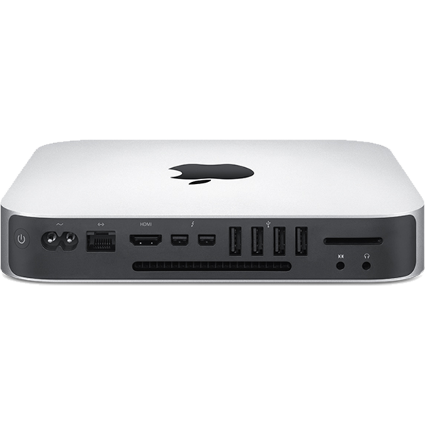Apple Mac Mini | Core i5 2.8 GHz | 1TB SSD | 16GB RAM | Zilver (Late 2014)