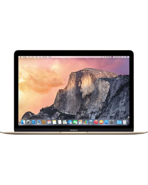 MacBook 12-inch | Core M 1.3 GHz | 512 GB SSD | 8 GB RAM | Goud (Early 2015) | Azerty