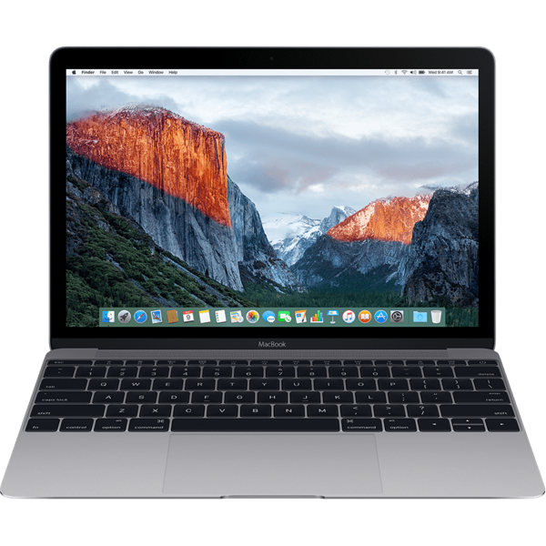 Macbook 12-inch | Core m3 1.1 GHz | 256 GB SSD | 8 GB RAM | Spacegrijs (Early 2016) | Qwerty/Azerty/Qwertz