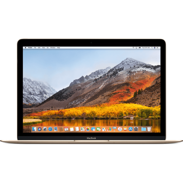 MacBook 12-inch | Core m3 1.2 GHz | 256 GB SSD | 8 GB RAM | Goud (2017) | Qwerty/Azerty/Qwertz