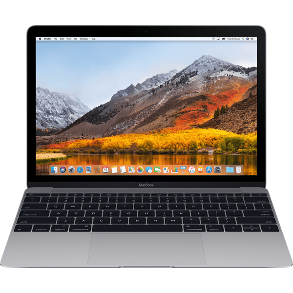 MacBook 12-inch | Core i5 1.3 GHz | 512 GB SSD | 16 GB RAM | Spacegrijs (2017) | Qwerty/Azerty/Qwertz