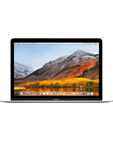 MacBook 12-inch | Core m3 1.2 GHz | 256 GB SSD | 8 GB RAM | Zilver (2017) | Qwerty/Azerty/Qwertz
