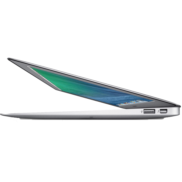MacBook Air 13-inch | Core i5 1.4 GHz | 128 GB SSD | 4 GB RAM | Zilver (Early 2014) | Qwertz